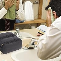 DENGFENGZHE Full Grain Leather Toiletry Bag — image 7