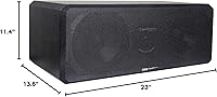 BIC America DV-62CLR-S 6-Inch 2-Way Center Channel Speaker — image 4