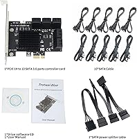 Trotwei SSU-10P-SATA3 10-Port SATA PCIe Expansion Card — image 7