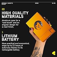 We Are Rewind Orange Cassette Player — image 4