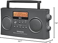 Sangean PR-D15 AM/FM-Stereo RDS Digital Portable Radio — image 6