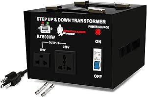 Rockstone Power 5000 Watt Voltage Converter Transformer