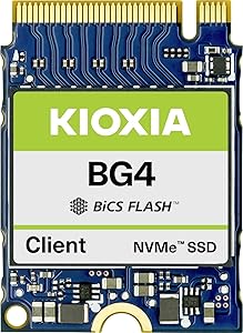 Kioxia BG4 512GB M.2 2230 NVMe SSD Review
