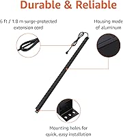 Amazon Basics Surge Protector Power Strip 16 Outlet 600 Joules 6ft Extension Cord — image 3