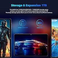 COLORROOM Android 14 Tablet 11-inch, 12GB RAM, 128GB Storage — image 3