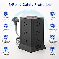 Hozzx Power Strip Tower Q18-6.5FT — image 6