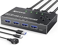 MLEEDA USB 3.0 Switch Selector 4 Port — image 1