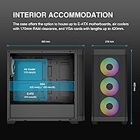 GAMDIAS GD-ATHENA M3 ATX Mid Tower Gaming PC Case — image 6