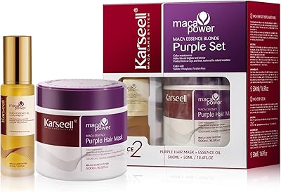 Karseell Purple Hair Mask with Argan Oil 16.9 fl oz