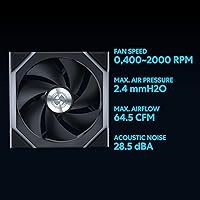 Lian Li UNI Fan SL Wireless 120mm ARGB Fan — image 6