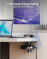 HOPOW QT1360-CU Desk Clamp Power Strip — image 4