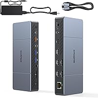 ZMUIPNG DisplayLink Docking Station 18-in-1 for MacBook & USB-C Laptops — image 1