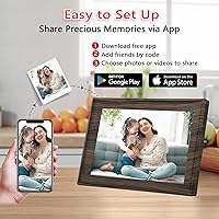 akimart 32GB 10.1 Inch WiFi Digital Picture Frame — image 2