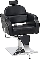 BarberPub Classic Recliner Barber Chair — image 1