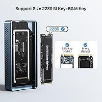 ACASIS TBU405 Pro 40Gbps M.2 NVMe SSD Enclosure with Cooling Fan — image 7