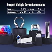 Alwtniet 700 ANSI Lumens Short Throw Smart Projector — image 5