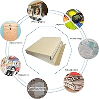 Lineco Museum Archival Storage Box 17x22x3 in. — image 8