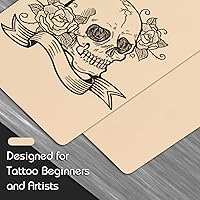 Jconly Blank Tattoo Practice Skin 30Pcs 8×6 in — image 3