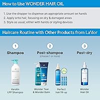 LADOR Wonder Hair Oil Anti Frizz Leave-In Treatment 3.3oz — image 8