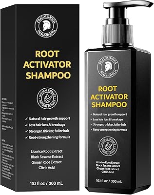 Psalmonica Root Activator Shampoo for Men - 10.1oz
