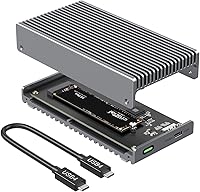 Qwiizlab ES40UR Fanless 40Gbps USB4 Thunderbolt SSD Enclosure 8TB — image 1