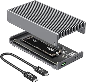 Qwiizlab ES40UR Fanless 40Gbps USB4 Thunderbolt SSD Enclosure 8TB Review