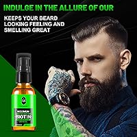 First Melody Beard Oil with Biotin, Castor, Argan & Jojoba Oils, 2 Pack (1oz each) — image 3