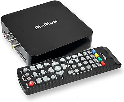 PixPlus PVB-907M ATSC Digital Converter Box with 64GB Memory