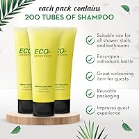 ECO amenities Green Tea Scented Shampoo 1 fl oz (30 mL) - 200 Count — image 5