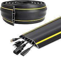 DGSL 20 Ft Heavy Duty Floor Cord Cover Cable Protector — image 1
