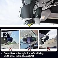 Mangoal 4K Dash Cam for Jeep Gladiator JT & Wrangler JL 2018-2024 — image 6