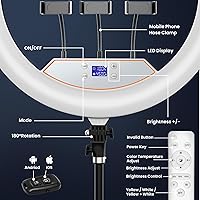 MACTREM 22-inch Ring Light with Stand — image 7