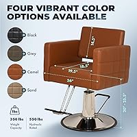 Buy-Rite Icon Styling Chair in Camel — image 2
