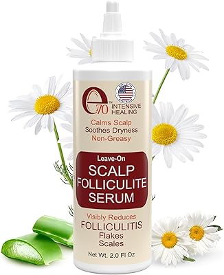 e70 Folliculitis Treatment Leave-On Scalp Serum 2 fl oz