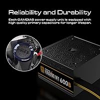 GAMDIAS KRATOS M1-600B 600W Bronze PSU — image 6