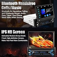 SEMAITU Single Din Car Stereo with Apple CarPlay & Android Auto — image 4