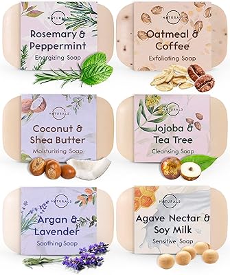 O Naturals 100% Natural Bar Soap Gift Set