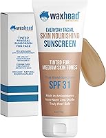 Waxhead Tinted Mineral Sunscreen for Face SPF 31 – Medium Tint 4oz — image 1