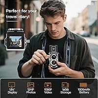 iTwano M1 Mini Vintage Digital Camera — image 2