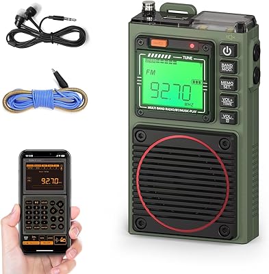 Raddy RF75A Portable Shortwave Radio