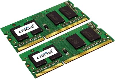 Crucial 16GB Kit (8GBx2) DDR3-1600 SODIMM