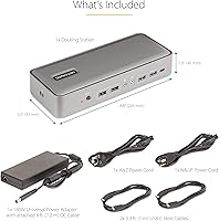 StarTech.com Dual-Laptop USB-C KVM Docking Station — image 8