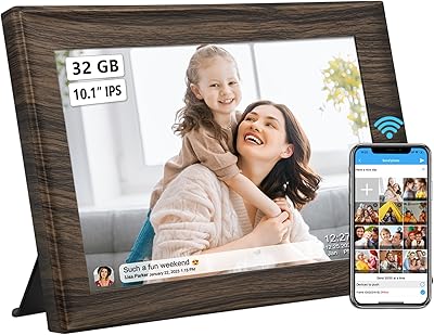 akimart 32GB 10.1 Inch WiFi Digital Picture Frame