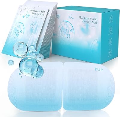 LC-dolida 14 Packs Hyaluronic Acid Steam Eye Mask