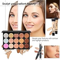 KAVCENT Makeup Kit for Women - 20 Color Eyeshadow, Lipstick Palette, Foundation, Concealer & More — image 6