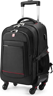 StarCloud Rolling Backpack with Wheels 18x14x8