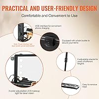 VEVOR Makeup Train Case Professional Makeup Storage Organizer Box — image 5