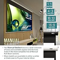 Elite Screens Manual Series M135XWH2 135-inch 16:9 Pull Down Projector Screen — image 3