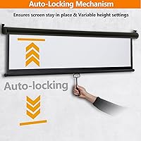 SUPER DEAL 100" 16:10 HD Projection Screen — image 4