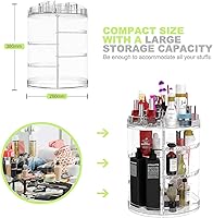 Boxalls 8-Layer Rotating Makeup Organizer — image 6